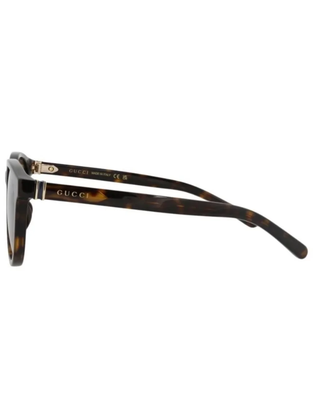 New Gucci Mens Round/Oval Havana Havana Brown Fashion Designer Sunglasses